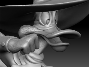 Darkwing Duck FOR 3D PRINT STL 3D Model