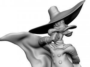 Darkwing Duck FOR 3D PRINT STL 3D Model