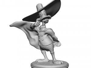 Darkwing Duck FOR 3D PRINT STL 3D Model