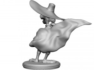 Darkwing Duck FOR 3D PRINT STL 3D Model