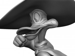 Darkwing Duck FOR 3D PRINT STL 3D Model