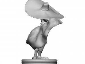 Darkwing Duck FOR 3D PRINT STL 3D Model
