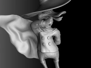 Darkwing Duck FOR 3D PRINT STL 3D Model