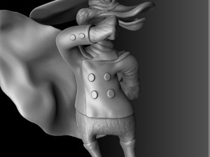 Darkwing Duck FOR 3D PRINT STL 3D Model