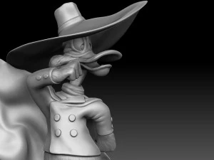 Darkwing Duck FOR 3D PRINT STL 3D Model