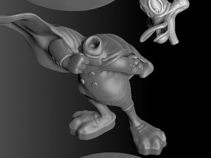 Darkwing Duck FOR 3D PRINT STL 3D Model