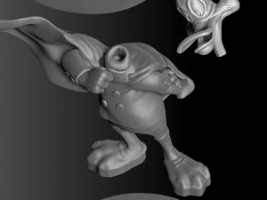 Darkwing Duck FOR 3D PRINT STL 3D Model