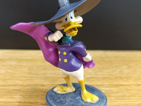 Kaczka Darkwing DO DRUKU 3D STL Model 3D