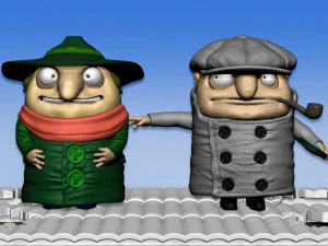 Koloboks 1986 VOOR 3D PRINT 2 OPTIES STL 3D Model