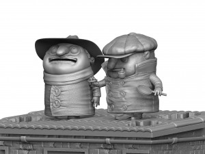 Koloboks 1986 FOR 3D PRINT 2 OPTIONS STL 3D मॉडल