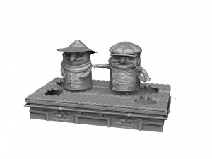 Koloboks 1986 FOR 3D PRINT 2 OPTIONS STL 3D मॉडल