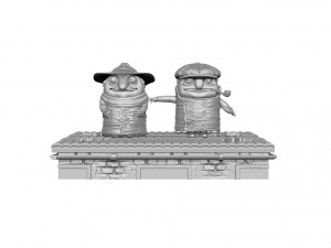 Koloboks 1986 FOR 3D PRINT 2 OPTIONS STL 3D मॉडल
