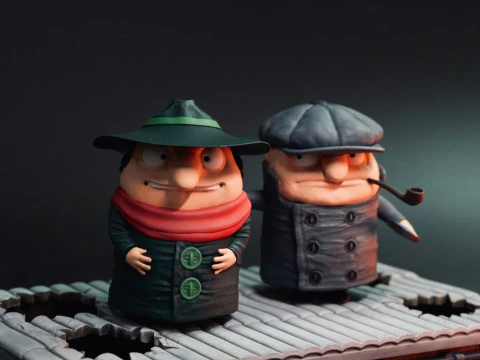 Koloboks 1986 VOOR 3D PRINT 2 OPTIES STL 3D Model