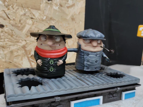 Koloboks 1986 VOOR 3D PRINT 2 OPTIES STL 3D Model