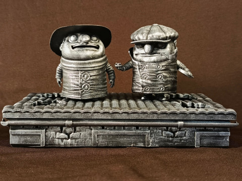 Koloboks 1986 FOR 3D PRINT 2 OPTIONS STL 3D मॉडल
