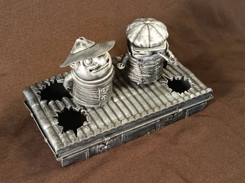 Koloboks 1986 VOOR 3D PRINT 2 OPTIES STL 3D Model