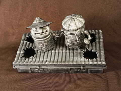 Koloboks 1986 FOR 3D PRINT 2 OPTIONS STL 3D मॉडल