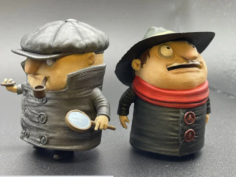 Koloboks 1986 VOOR 3D PRINT 2 OPTIES STL 3D Model