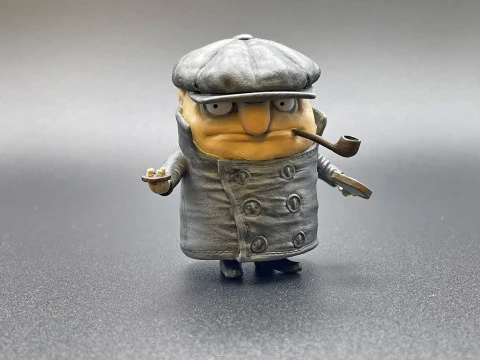 Koloboks 1986 VOOR 3D PRINT 2 OPTIES STL 3D Model