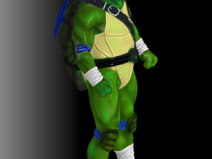Leonardo from injustice for 3d printing stl 3D 프린트 모델