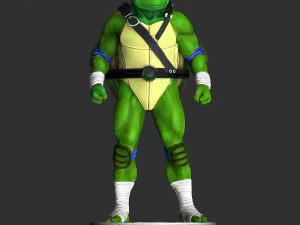 Leonardo from injustice for 3d printing stl 3D Print Model