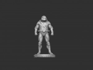 Leonardo from injustice for 3d printing stl 3D 프린트 모델
