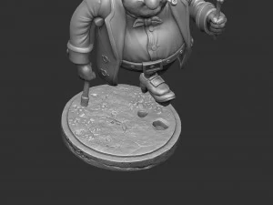 JOHN SILVER FOR 3D PRINT STL whole and ni parts 3D Print Model
