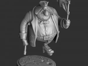 JOHN SILVER FOR 3D PRINT STL whole and ni parts 3D Print Model