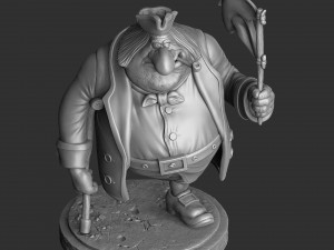 JOHN SILVER FOR 3D PRINT STL whole and ni parts 3D प्रिंट मॉडल