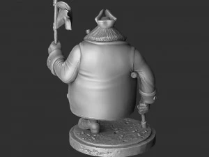 JOHN SILVER FOR 3D PRINT STL whole and ni parts 3D Print Model