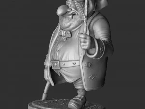 JOHN SILVER FOR 3D PRINT STL whole and ni parts 3D Print Model
