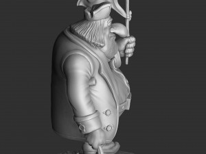 JOHN SILVER FOR 3D PRINT STL whole and ni parts 3D प्रिंट मॉडल