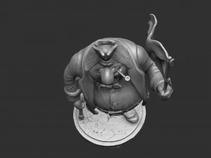 JOHN SILVER FOR 3D PRINT STL whole and ni parts 3D Print Model