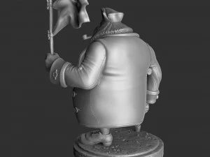 JOHN SILVER FOR 3D PRINT STL whole and ni parts 3D Print Model