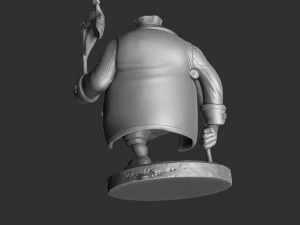 JOHN SILVER FOR 3D PRINT STL whole and ni parts 3D Print Model