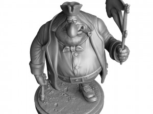 JOHN SILVER FOR 3D PRINT STL whole and ni parts 3D प्रिंट मॉडल