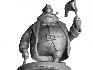 JOHN SILVER FOR 3D PRINT STL whole and ni parts 3D प्रिंट मॉडल