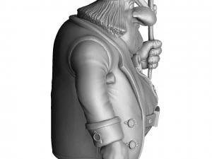 JOHN SILVER FOR 3D PRINT STL whole and ni parts 3D Print Model
