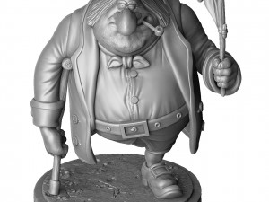 JOHN SILVER FOR 3D PRINT STL whole and ni parts 3D प्रिंट मॉडल