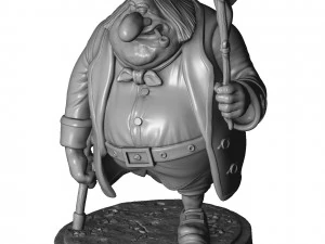 JOHN SILVER FOR 3D PRINT STL whole and ni parts 3D Print Model
