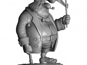 JOHN SILVER FOR 3D PRINT STL whole and ni parts 3D प्रिंट मॉडल