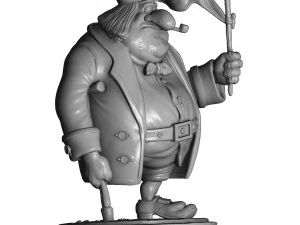 JOHN SILVER FOR 3D PRINT STL whole and ni parts 3D Print Model