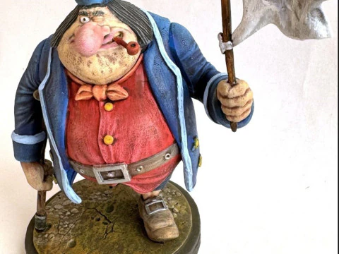 JOHN SILVER FOR 3D PRINT STL whole and ni parts 3D Print Model