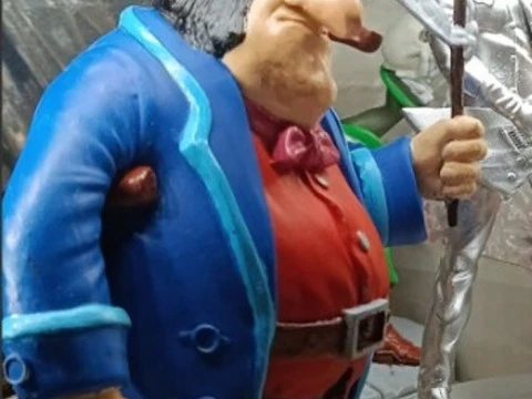 JOHN SILVER FOR 3D PRINT STL whole and ni parts 3D Print Model