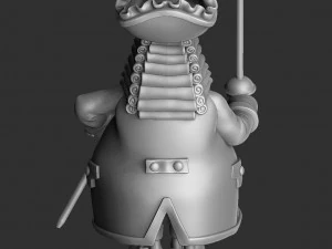 3D 프린트 STL 조립을 위한 Squire John Trelawney 3D 프린트 모델