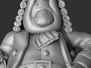 Squire John Trelawney for 3d print stl asemble 3D 打印模型