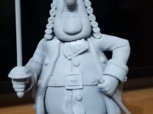 3D 프린트 STL 조립을 위한 Squire John Trelawney 3D 프린트 모델