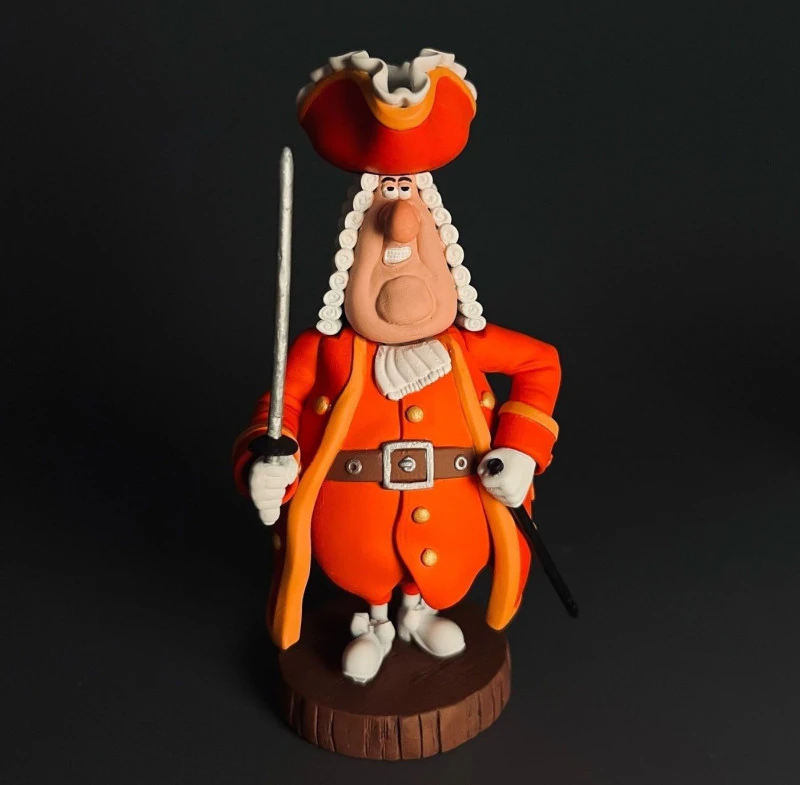 3D 프린트 STL 조립을 위한 Squire John Trelawney 3D 프린트 모델 .c4d .max .obj .3ds .fbx .stl .blend 