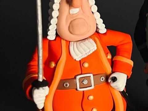 Squire John Trelawney for 3d print stl asemble 3D 打印模型