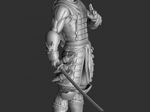 RYU HAYABUSA Ninja Gaiden with a sword 1 for 3D printing STL Modelo 3D
